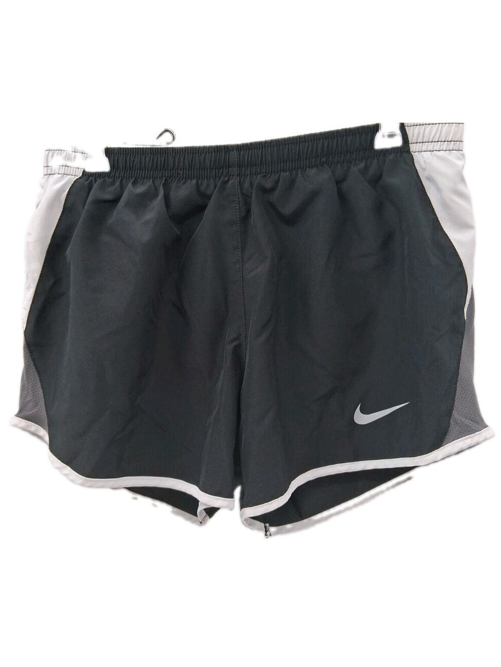 Nike Shorts Womens Xs Black Brief-lined Running Gym Athletic Active 26x5